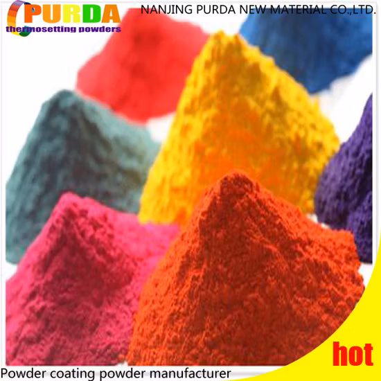 Industrielle Pulverbeschichtung aus reinem Polyester für die Metalloberfläche